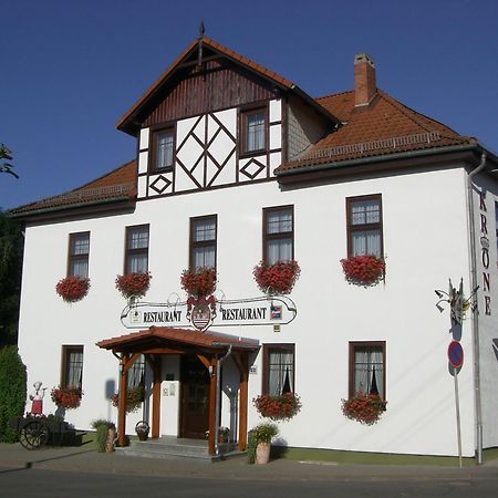 Landgasthof&Hotel KRONE Eischleben Ichtershausen Exterior foto