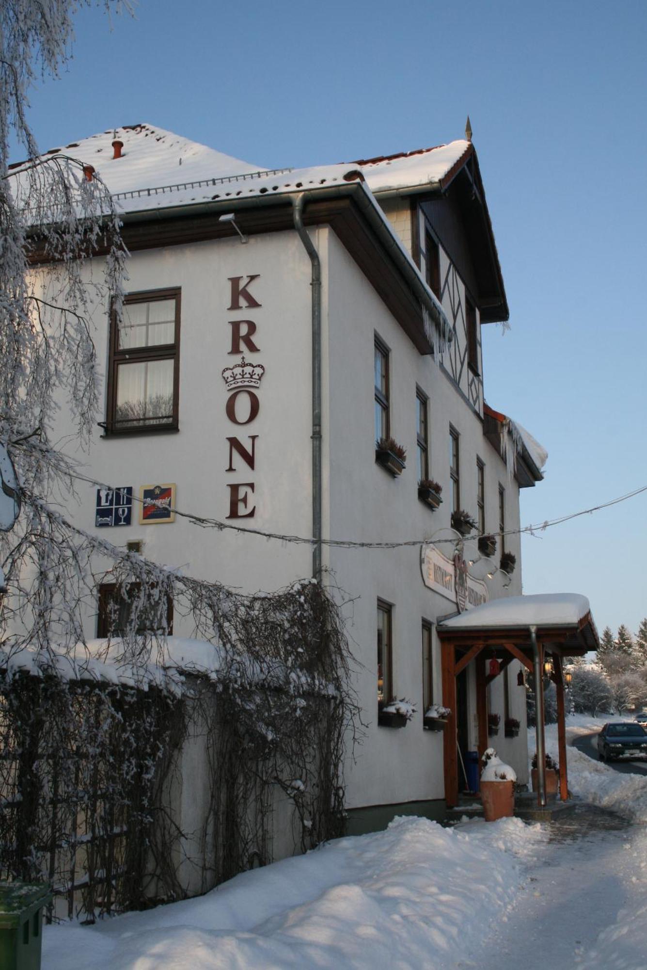 Landgasthof&Hotel KRONE Eischleben Ichtershausen Exterior foto