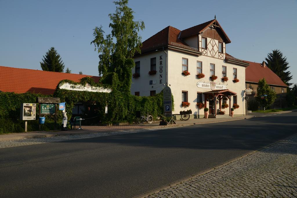 Landgasthof&Hotel KRONE Eischleben Ichtershausen Exterior foto
