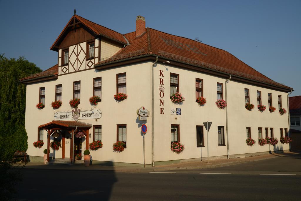 Landgasthof&Hotel KRONE Eischleben Ichtershausen Exterior foto