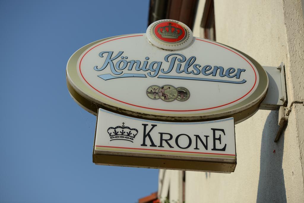 Landgasthof&Hotel KRONE Eischleben Ichtershausen Exterior foto